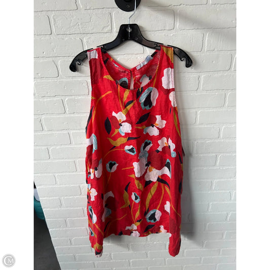 Dress Casual Short By Sigrid Olsen In Red, Size: Xl