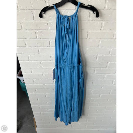 Dress Casual Midi By Free People In Blue, Size: L