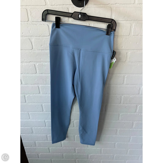 Athletic Capris By Athleta In Blue, Size: 8