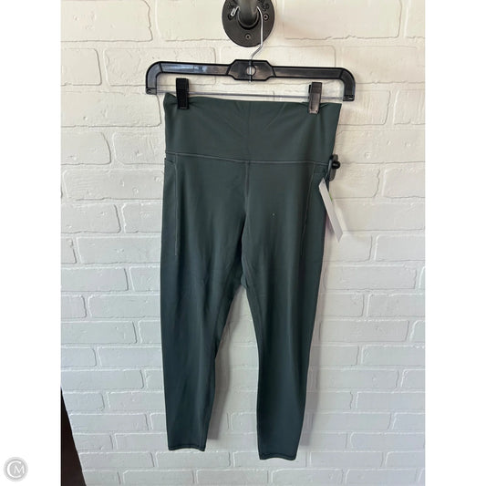 Athletic Leggings By Athleta In Green, Size: 8