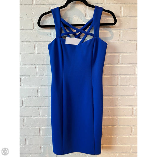 Dress Party Short By Eliza J In Blue, Size: Xs