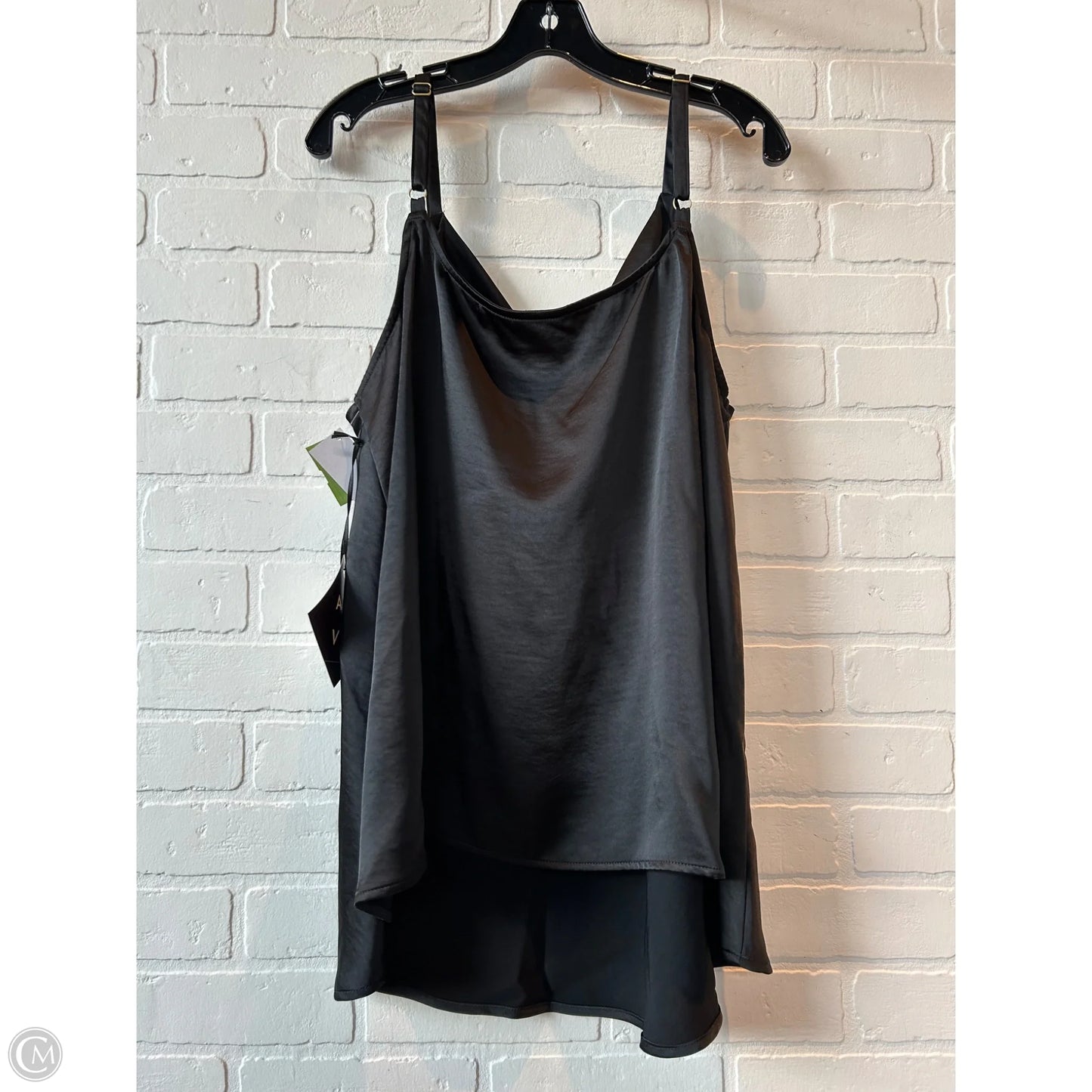 Top Cami By Ava & Viv In Black, Size: 2x