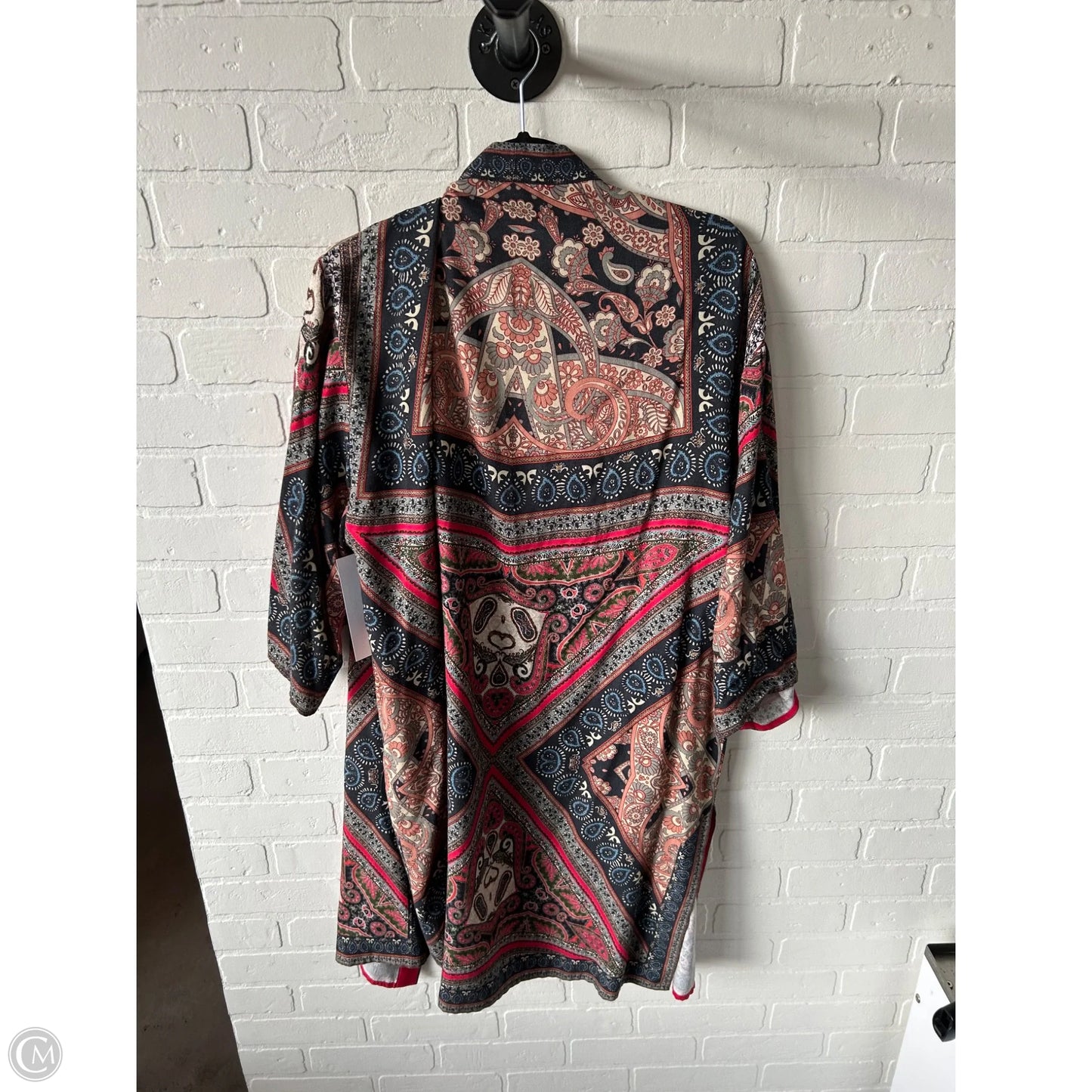 Kimono By Conditions Apply In Black & Red, Size: Osfm