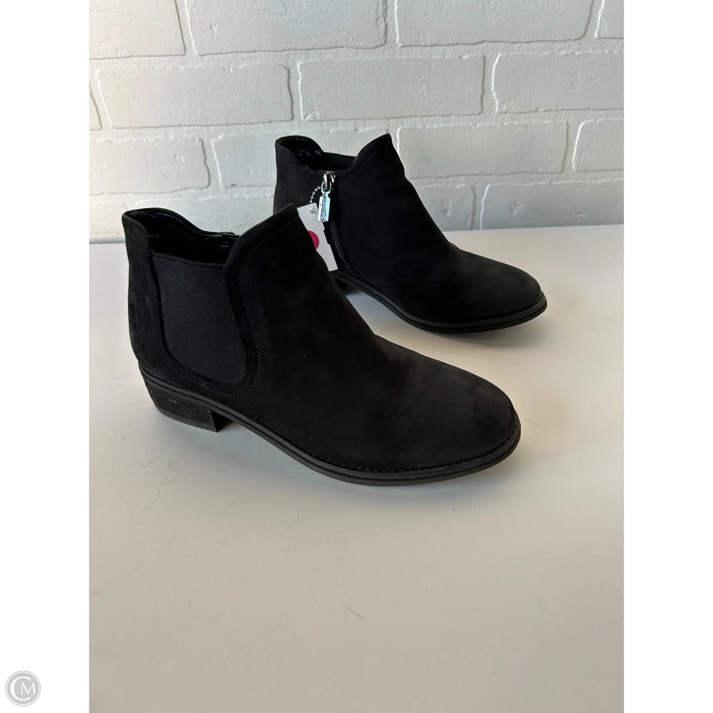 Boots Ankle Heels By Blondo In Black, Size: 7.5