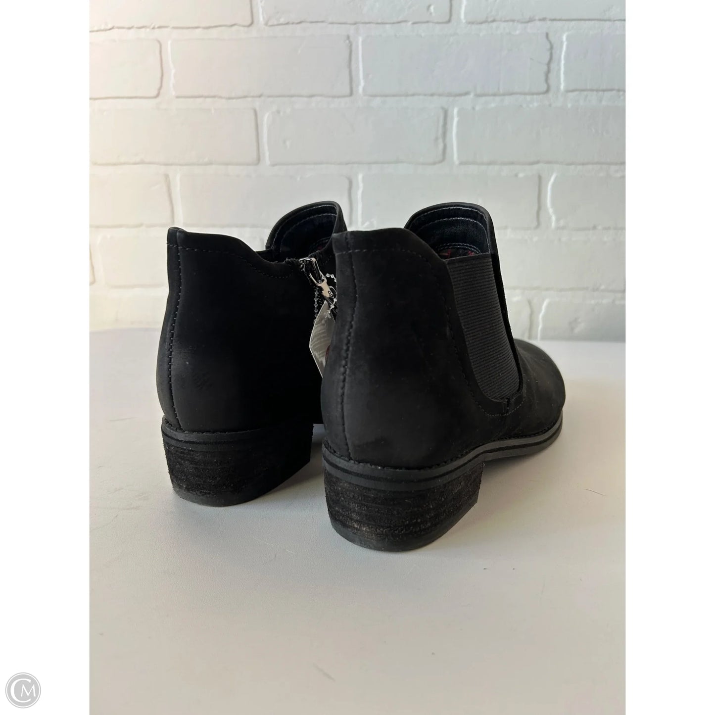 Boots Ankle Heels By Blondo In Black, Size: 7.5