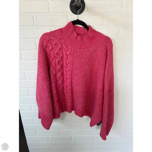 Sweater By Express In Pink, Size: Xl