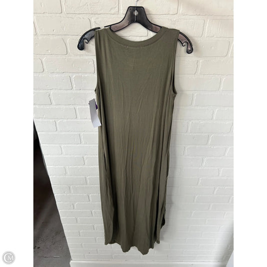 Dress Casual Midi By Clothes Mentor In Green, Size: M