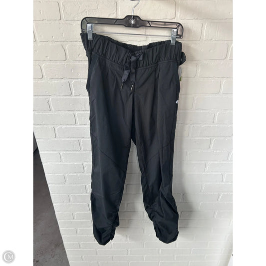 Athletic Pants By Lululemon In Black & Grey, Size: 10
