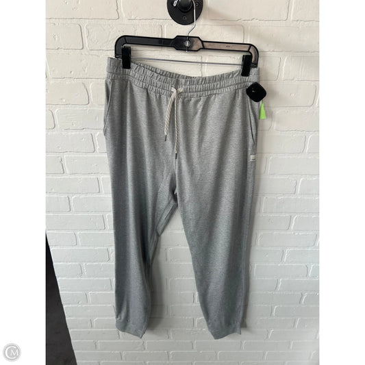 Athletic Pants By Vuori In Grey, Size: 12