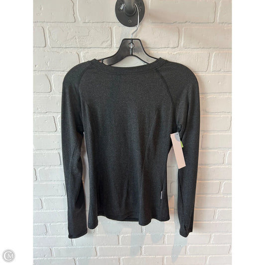 Athletic Top Long Sleeve Crewneck By Cmc In Grey, Size: Xs
