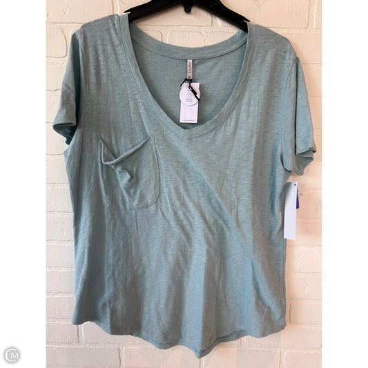 Top Short Sleeve Basic By Z Supply In Blue, Size: Xl