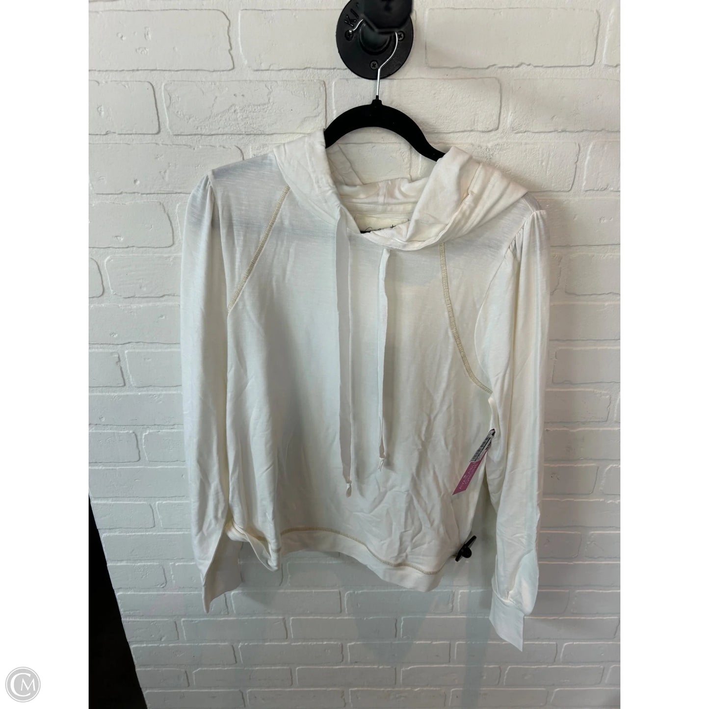 Top Long Sleeve By Grey State In Cream, Size: L