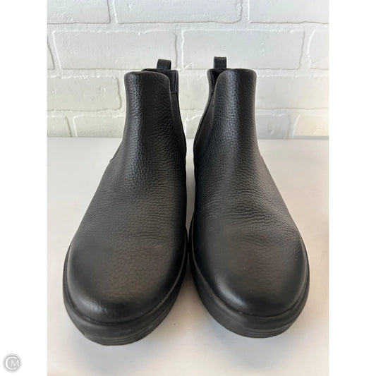 Boots Ankle Flats By Ecco In Black, Size: 11