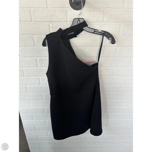 Dress Casual Short By Fabrik In Black, Size: L