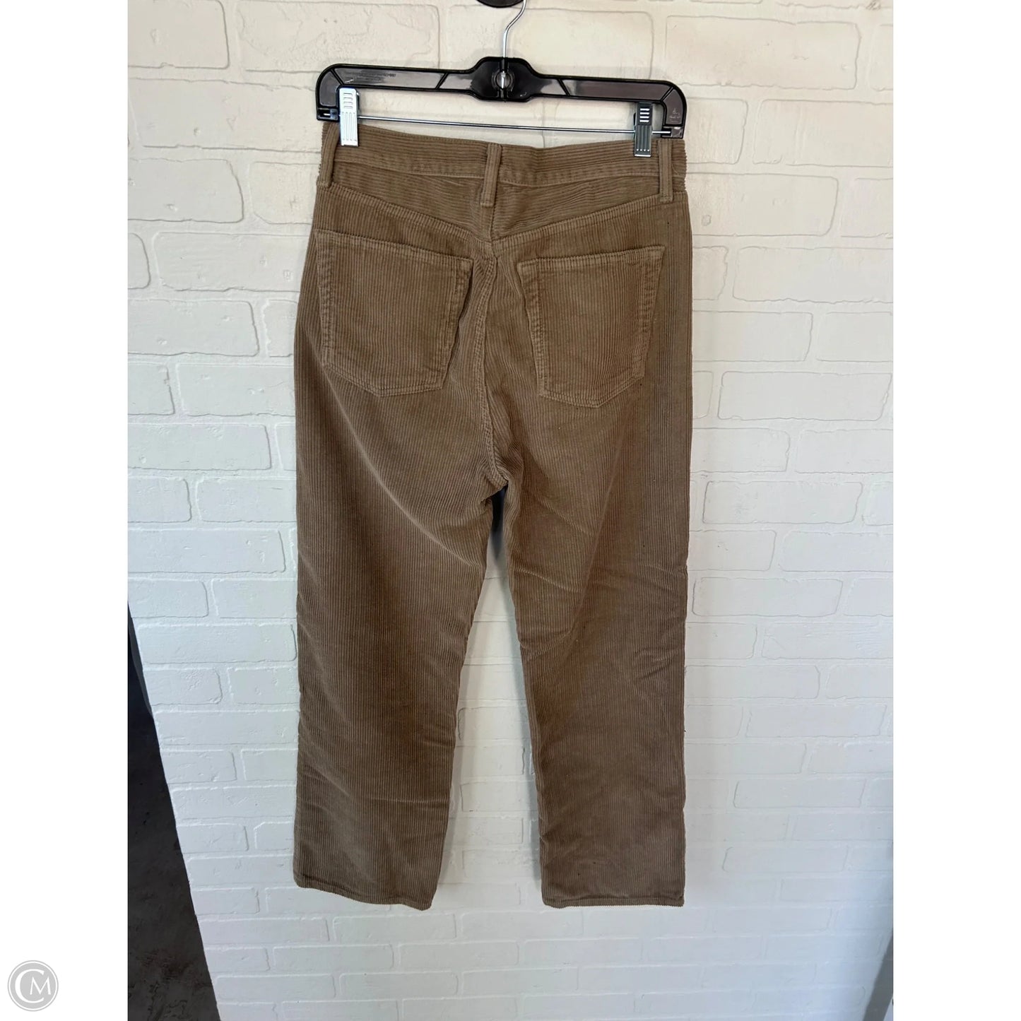 Pants Corduroy By Top Shop In Tan, Size: 6