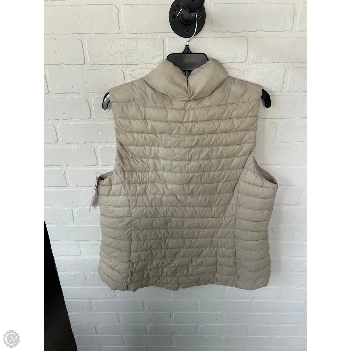 Vest Puffer & Quilted By Old Navy In Cream, Size: Xl