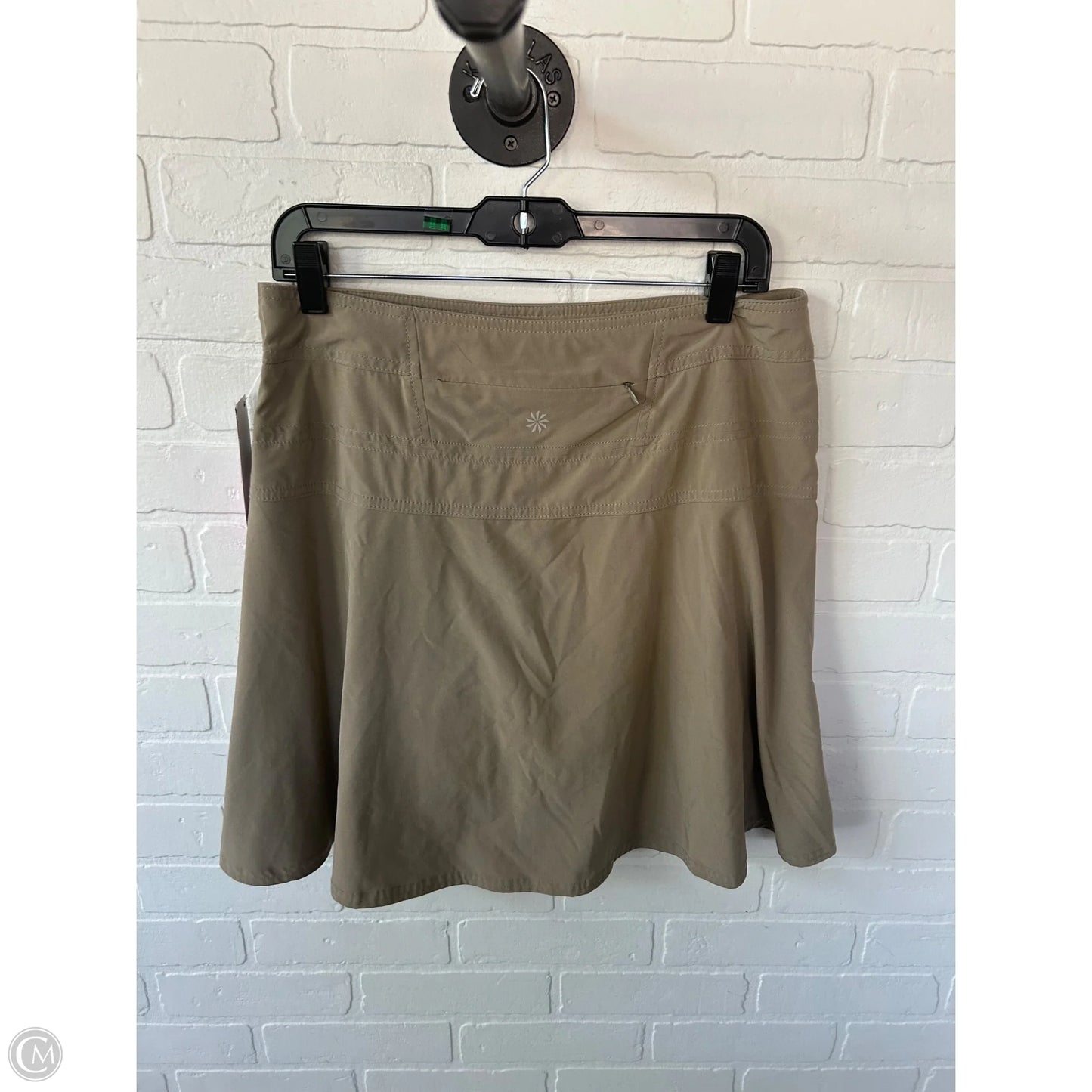 Athletic Skort By Athleta In Tan, Size: 10