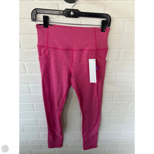 Athletic Leggings By Members Mark In Pink, Size: 4