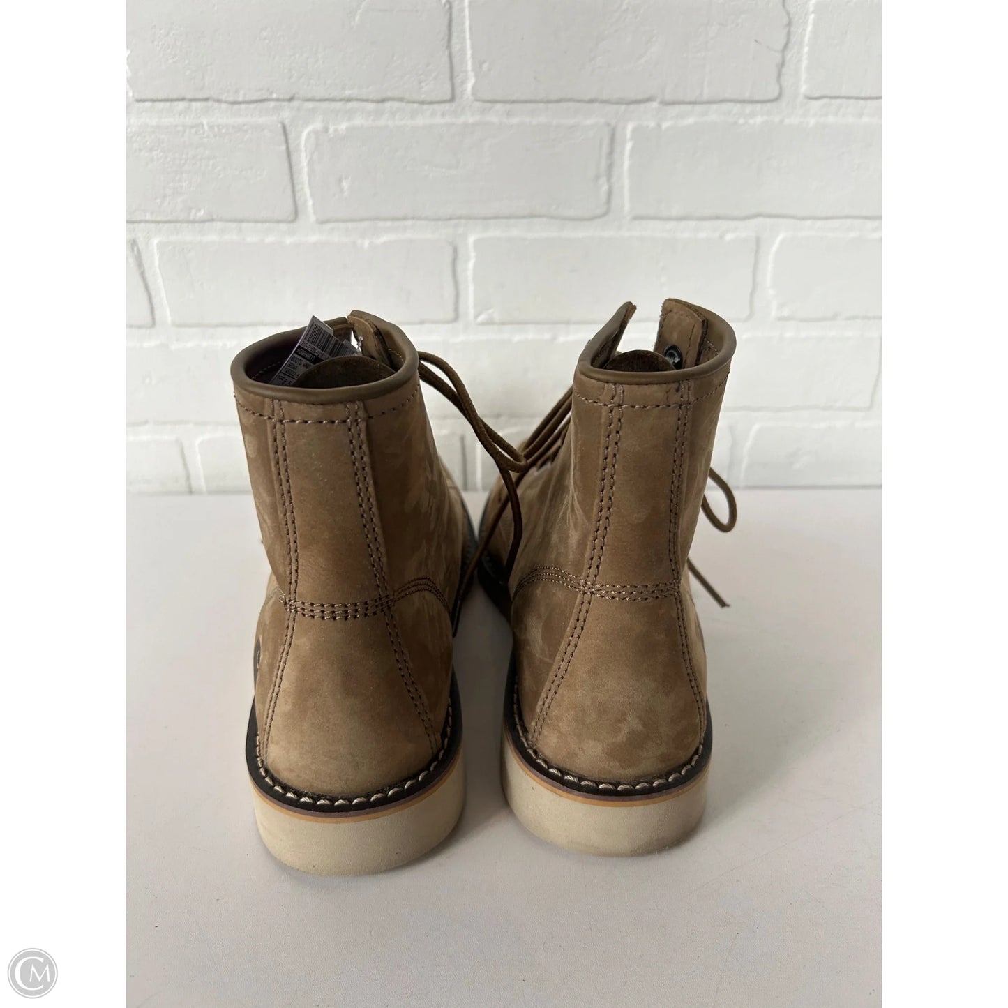 Boots Ankle Flats By Carhartt In Brown, Size: 8.5