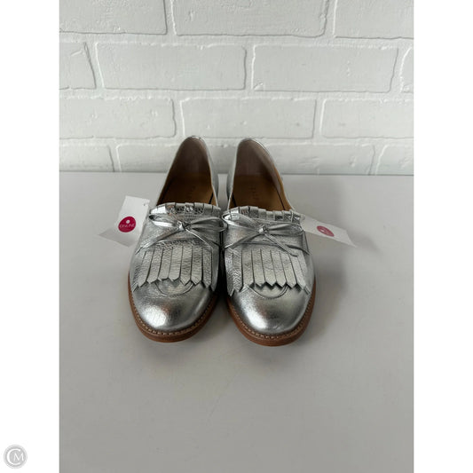 Shoes Flats By Talbots In Silver, Size: 7