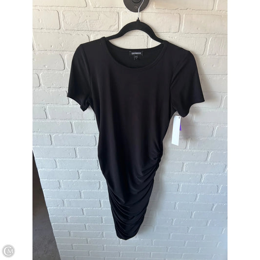 Dress Casual Midi By Express In Black, Size: M