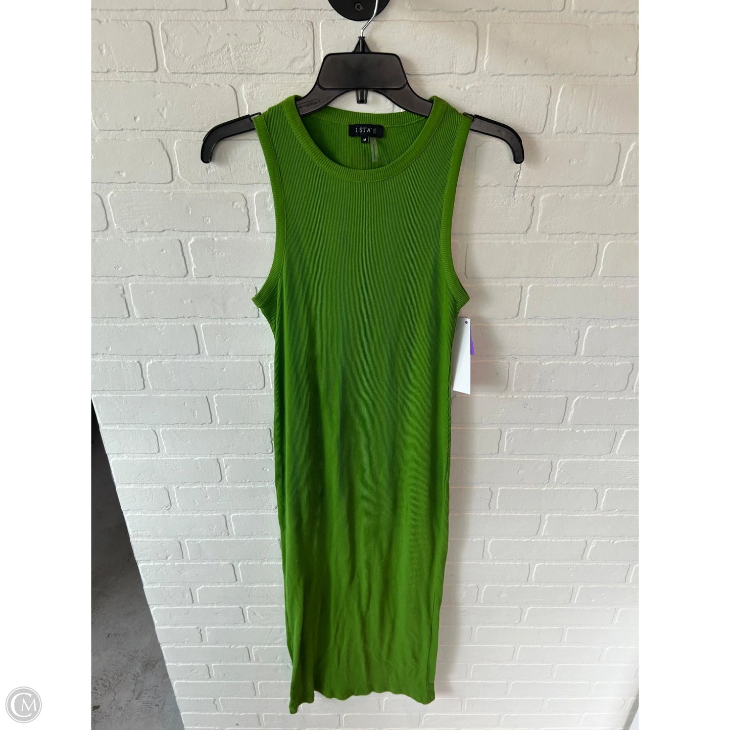 Dress Casual Midi By 1.state In Green, Size: M