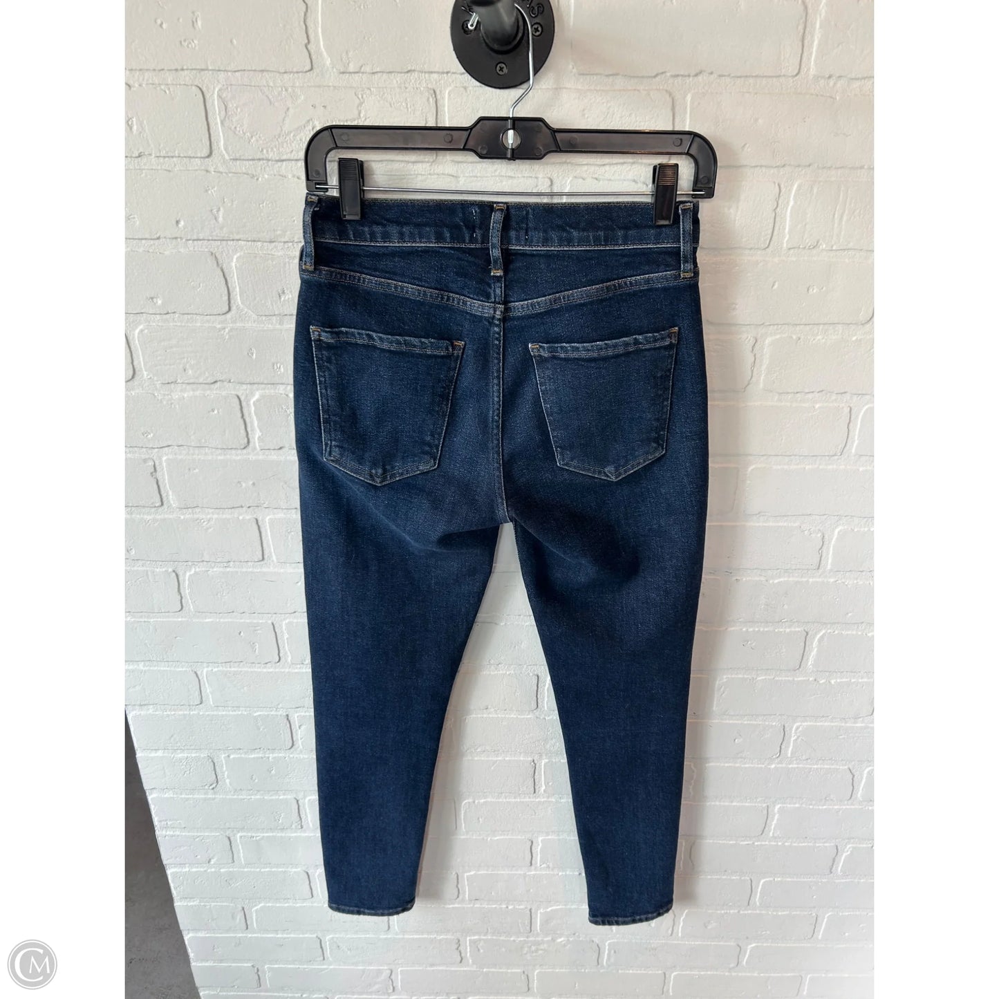Jeans Skinny By Agolde In Blue Denim, Size: 0