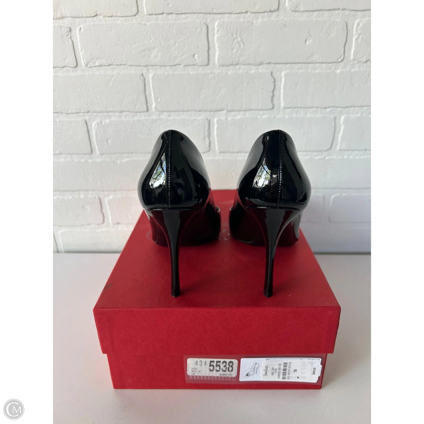 Shoes Luxury Designer By Valentino-garavani In Black, Size: 7