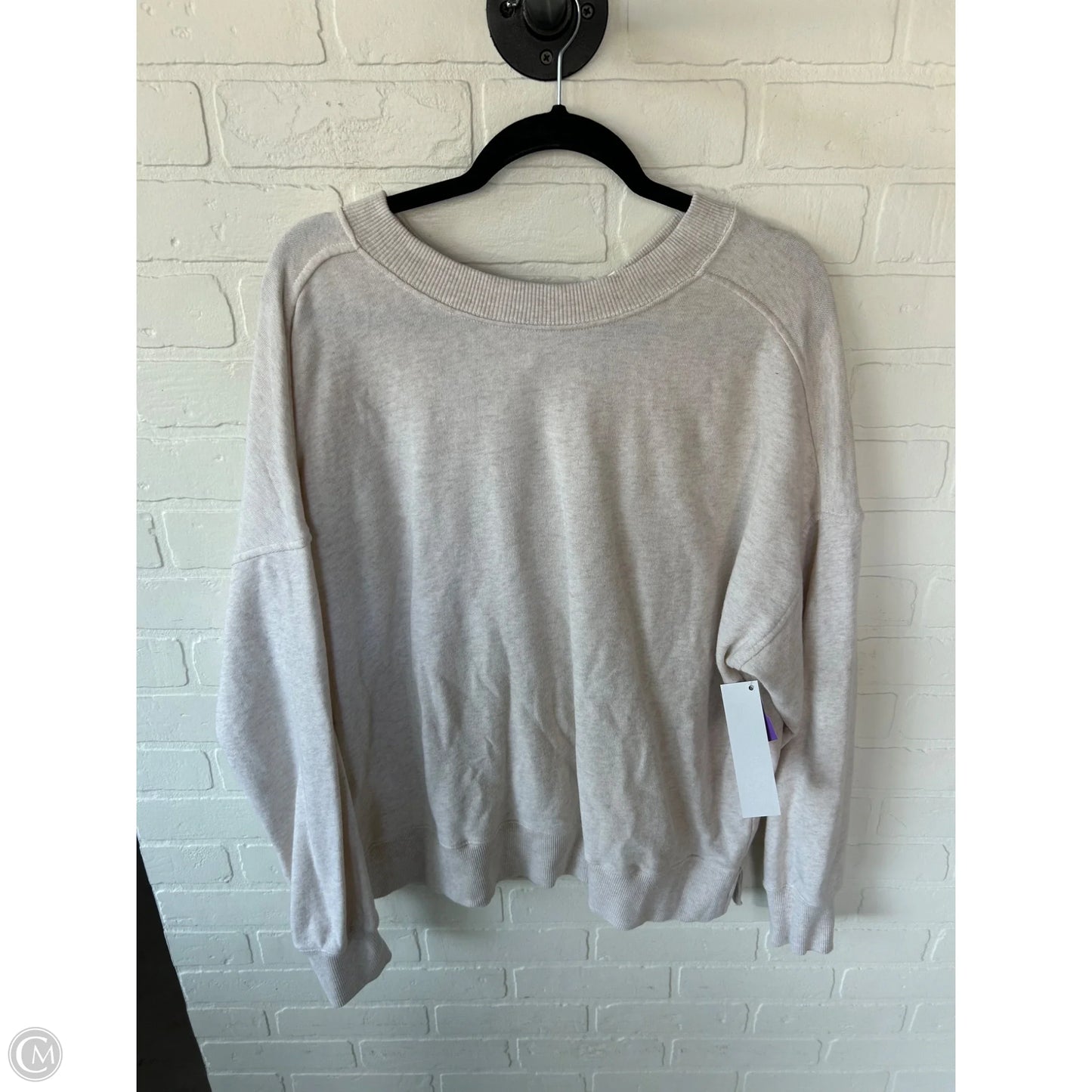 Sweatshirt Crewneck By Aerie In Beige, Size: Xs