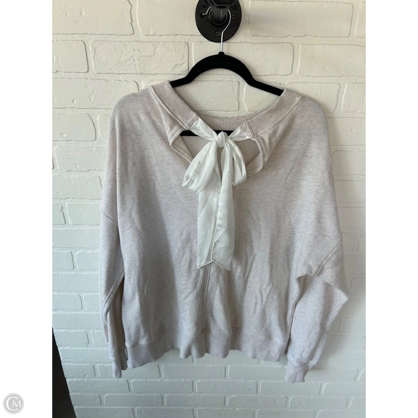 Sweatshirt Crewneck By Aerie In Beige, Size: Xs