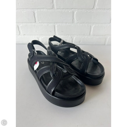 Sandals Flats By Cmc In Black, Size: 8