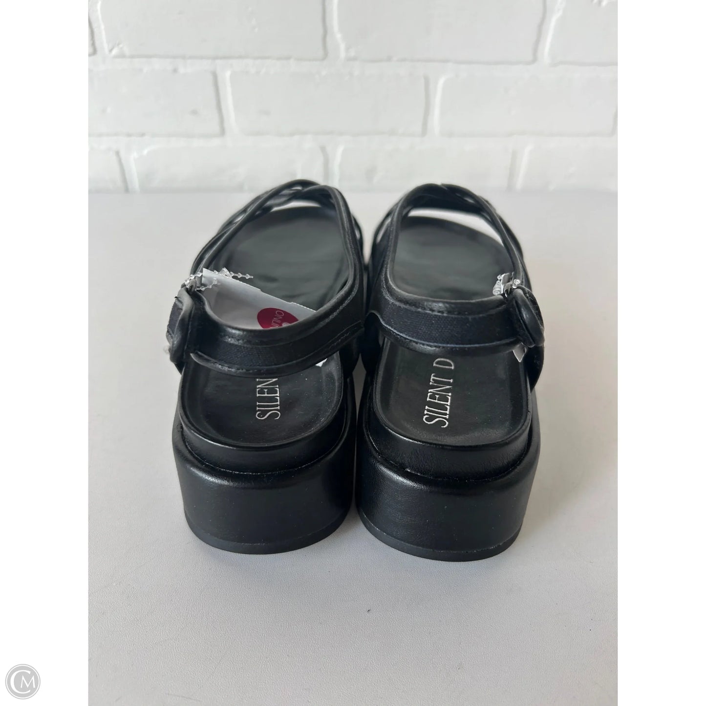 Sandals Flats By Cmc In Black, Size: 8