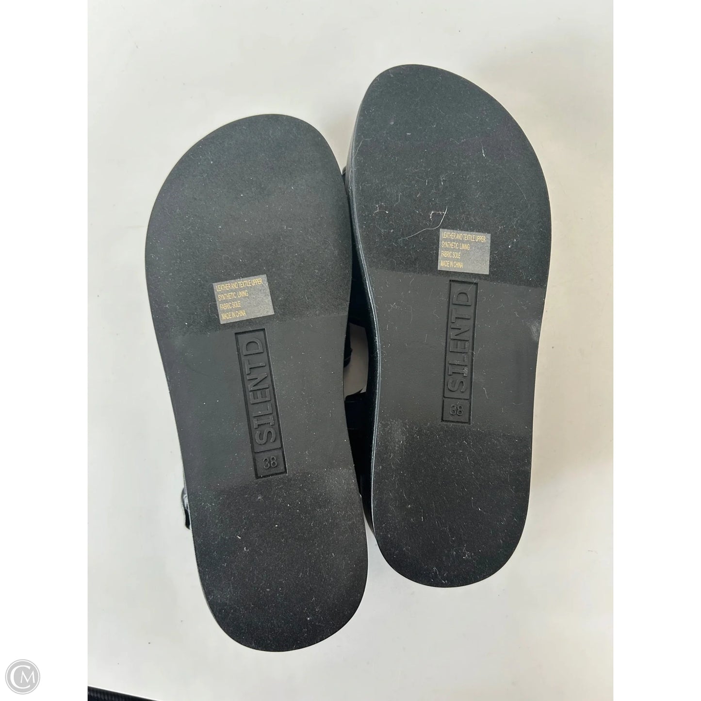 Sandals Flats By Cmc In Black, Size: 8