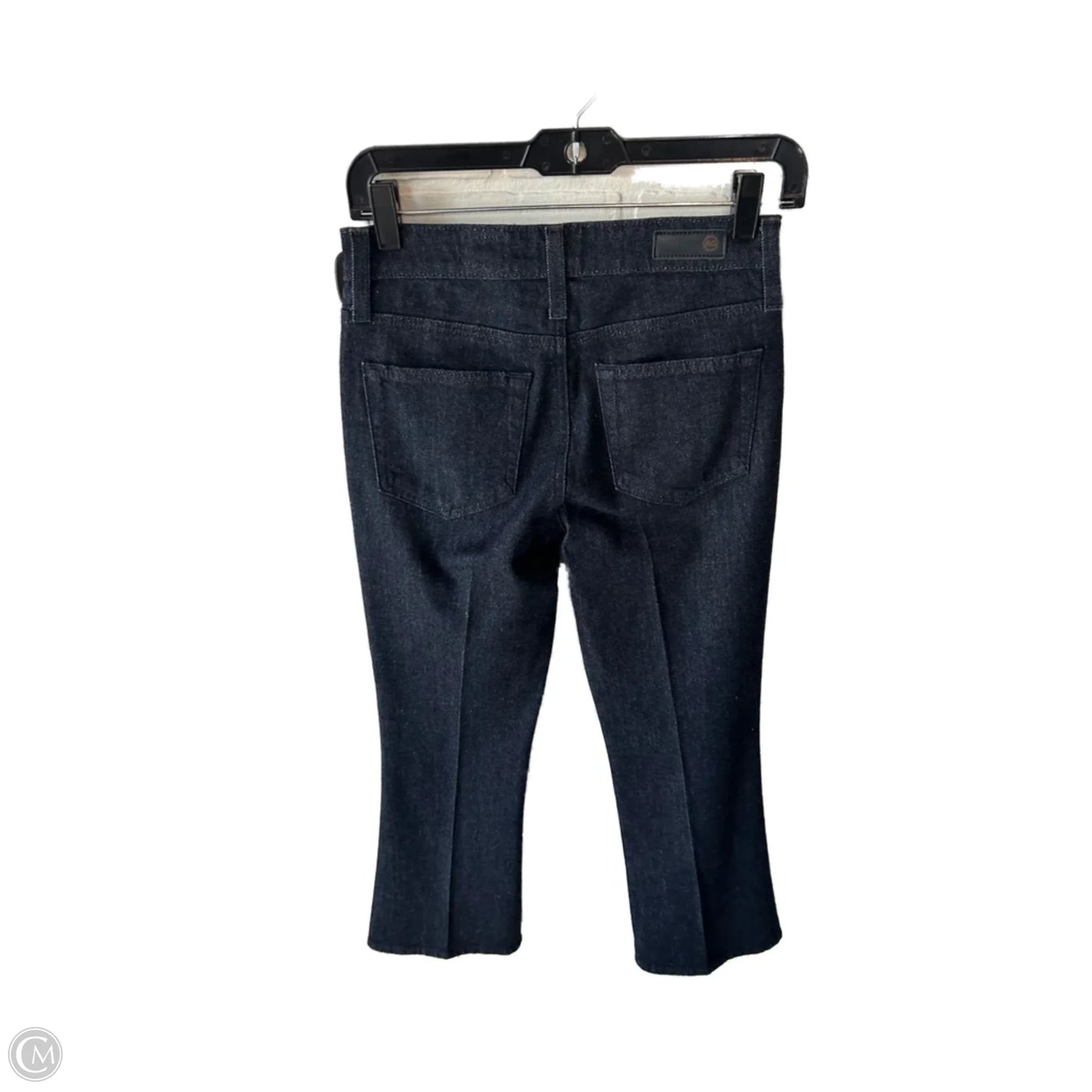 Jeans Cropped By Adriano Goldschmied In Blue Denim, Size: 2
