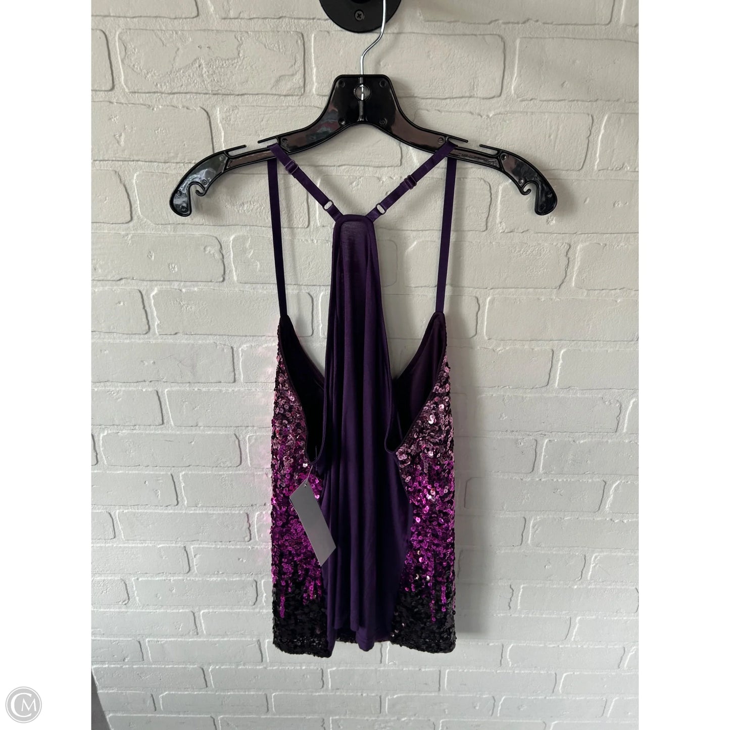 Top Sleeveless By Clothes Mentor In Pink & Purple, Size: Xl
