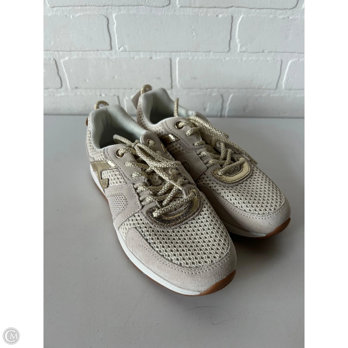 Shoes Athletic By Cmb In Cream, Size: 7.5