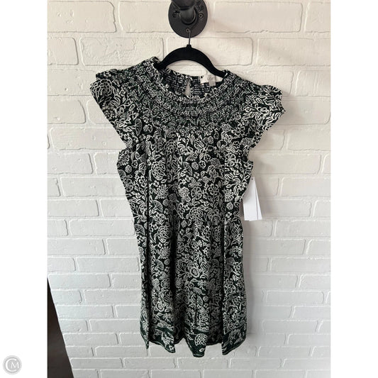 Dress Casual Short By Loft In Black & Green, Size: Xsp