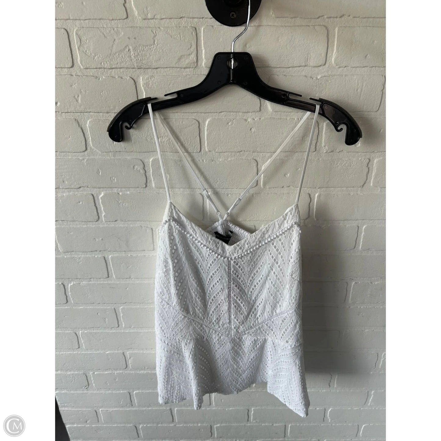 Top Sleeveless By White House Black Market In White, Size: L