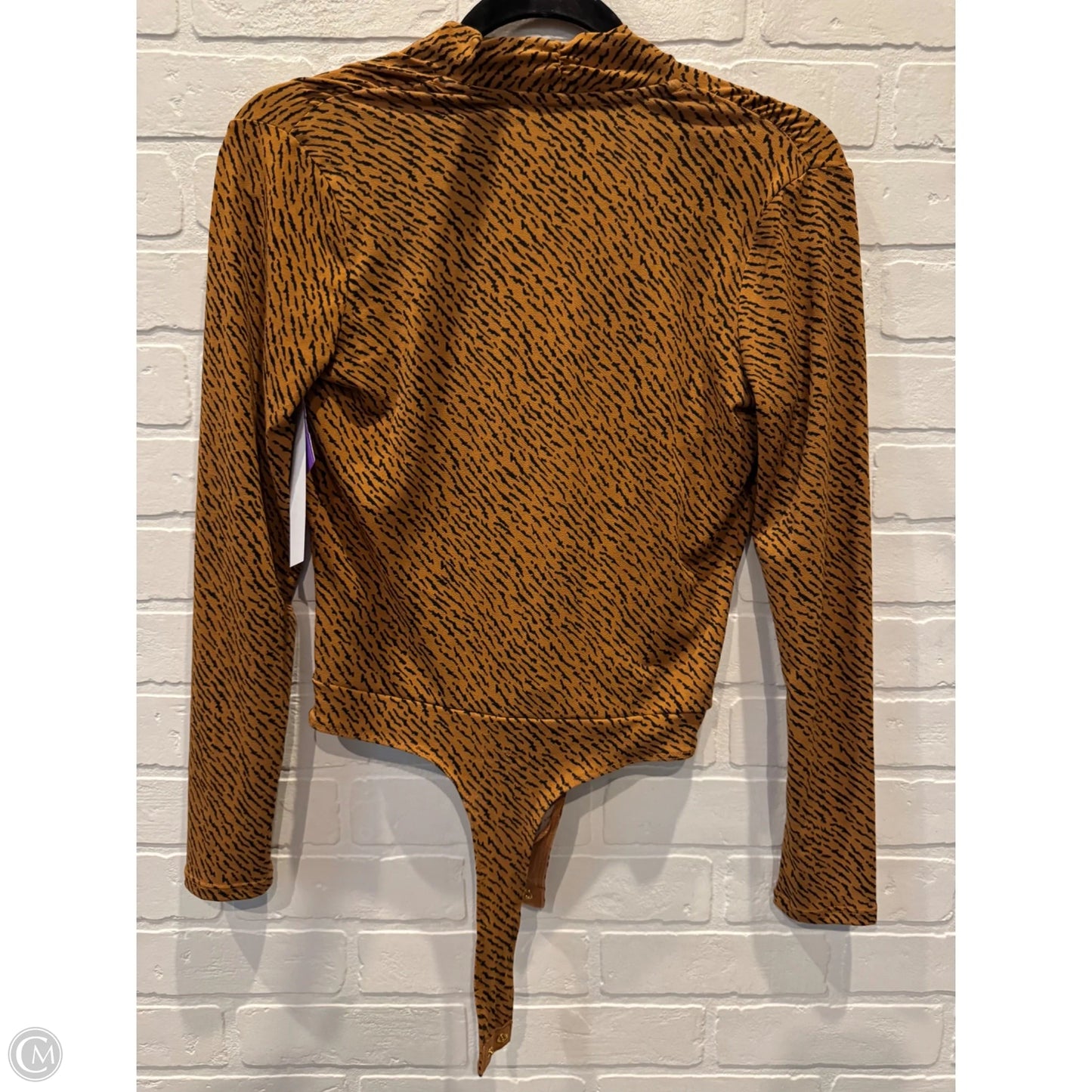 Bodysuit By Banana Republic In Black & Brown, Size: Xs