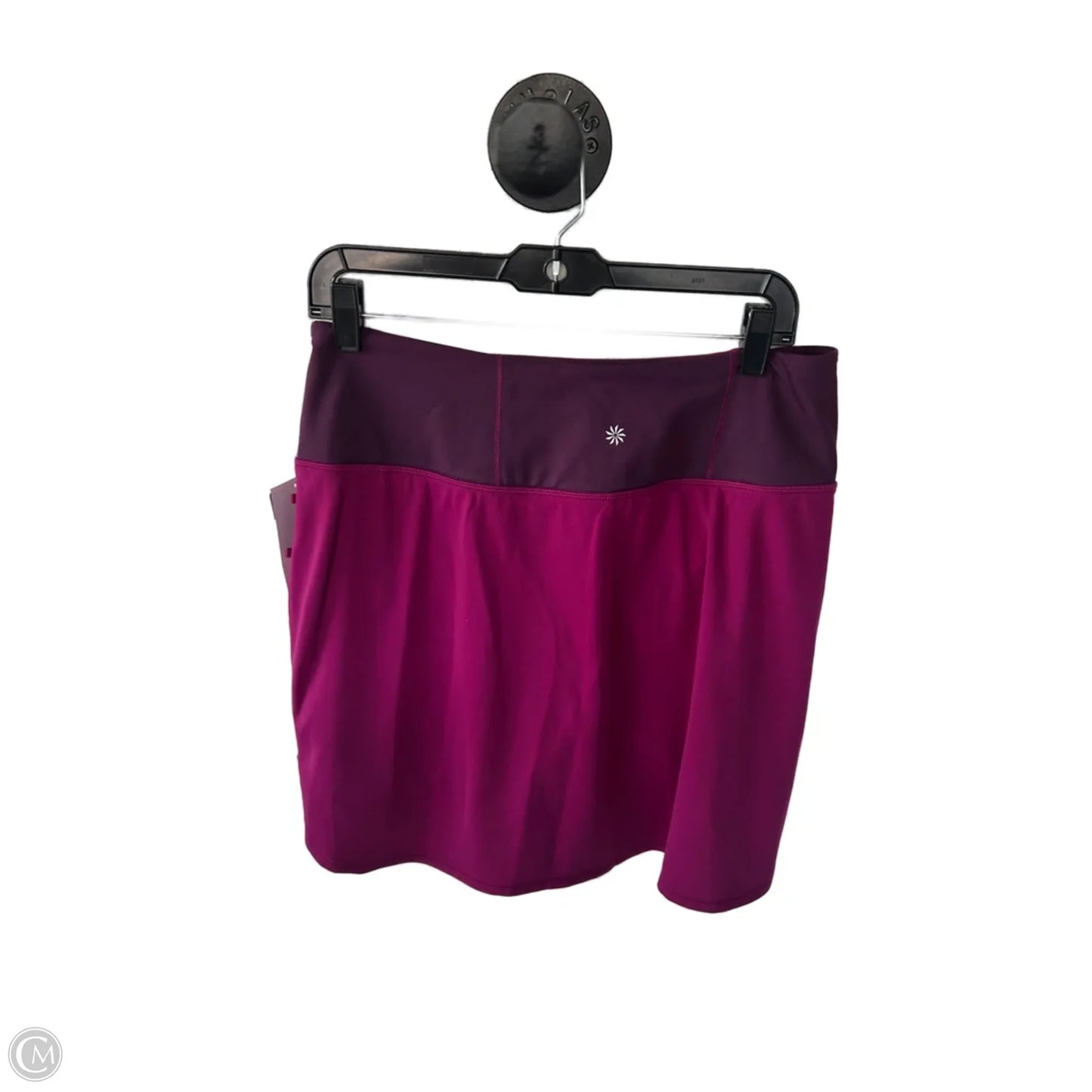Athletic Skort By Athleta In Pink & Purple, Size: 8