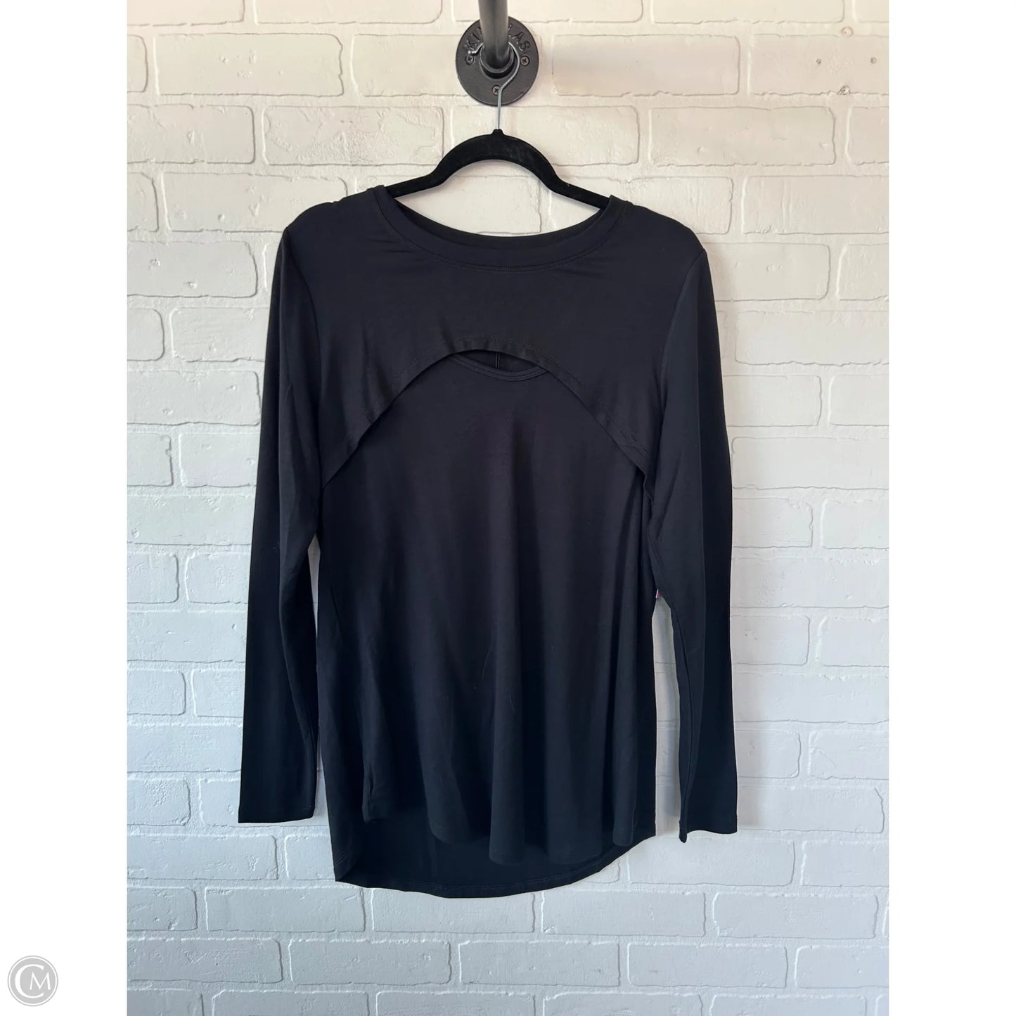 Top Long Sleeve By Cabi In Black, Size: M