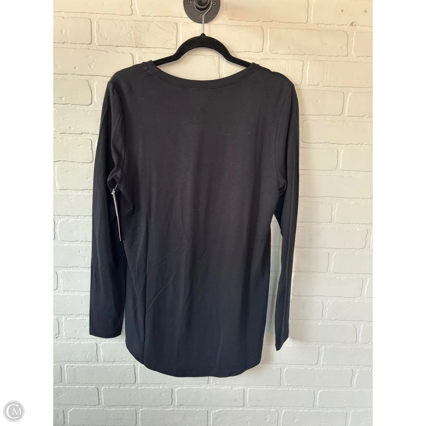 Top Long Sleeve By Cabi In Black, Size: M