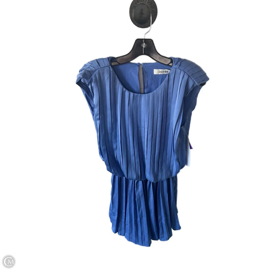 Dress Casual Short By Cmc In Blue, Size: S