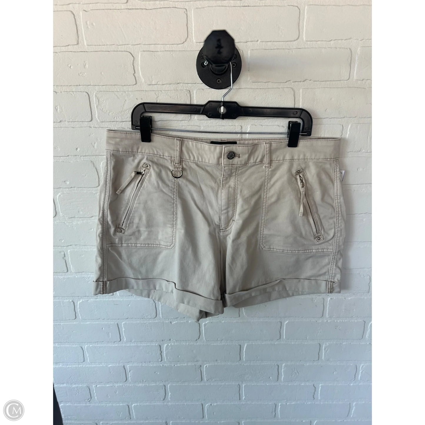 Shorts By White House Black Market In Beige, Size: 14