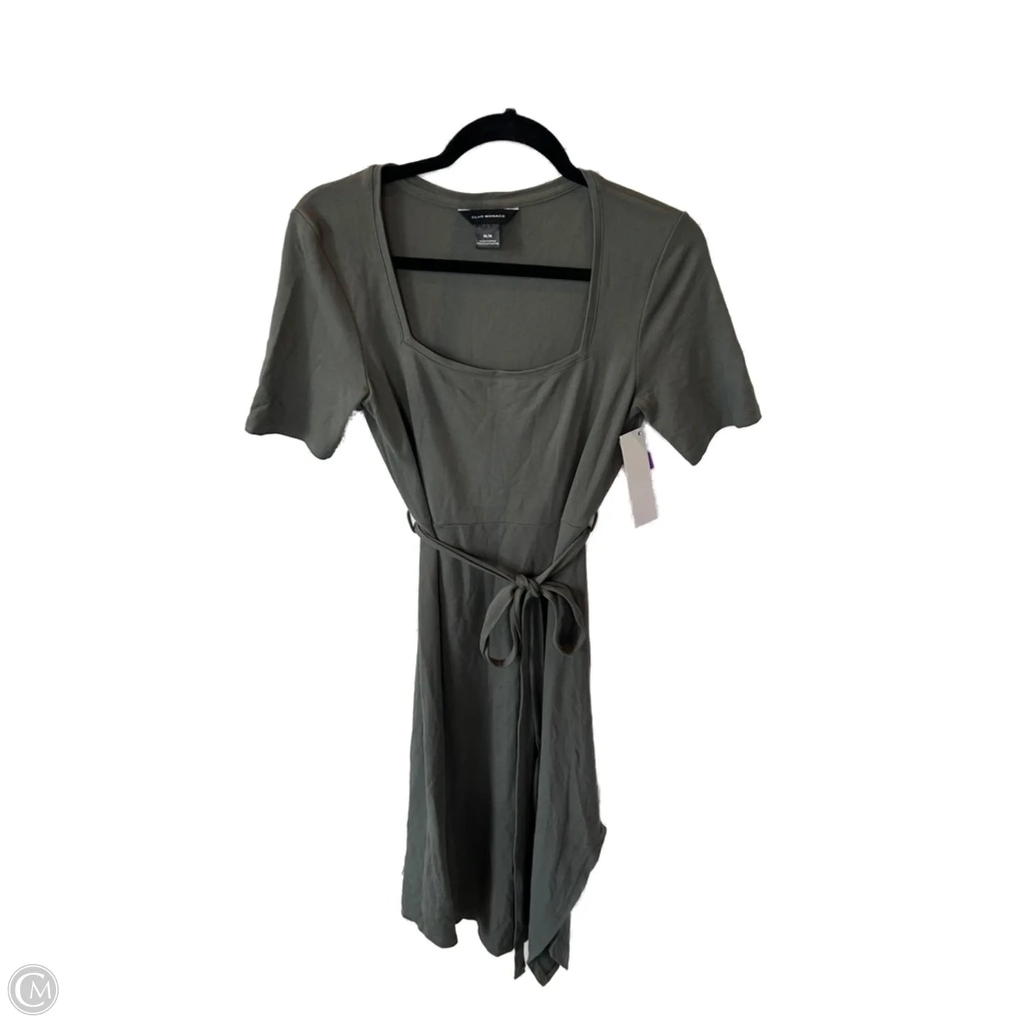 Dress Casual Midi By Club Monaco In Green, Size: M