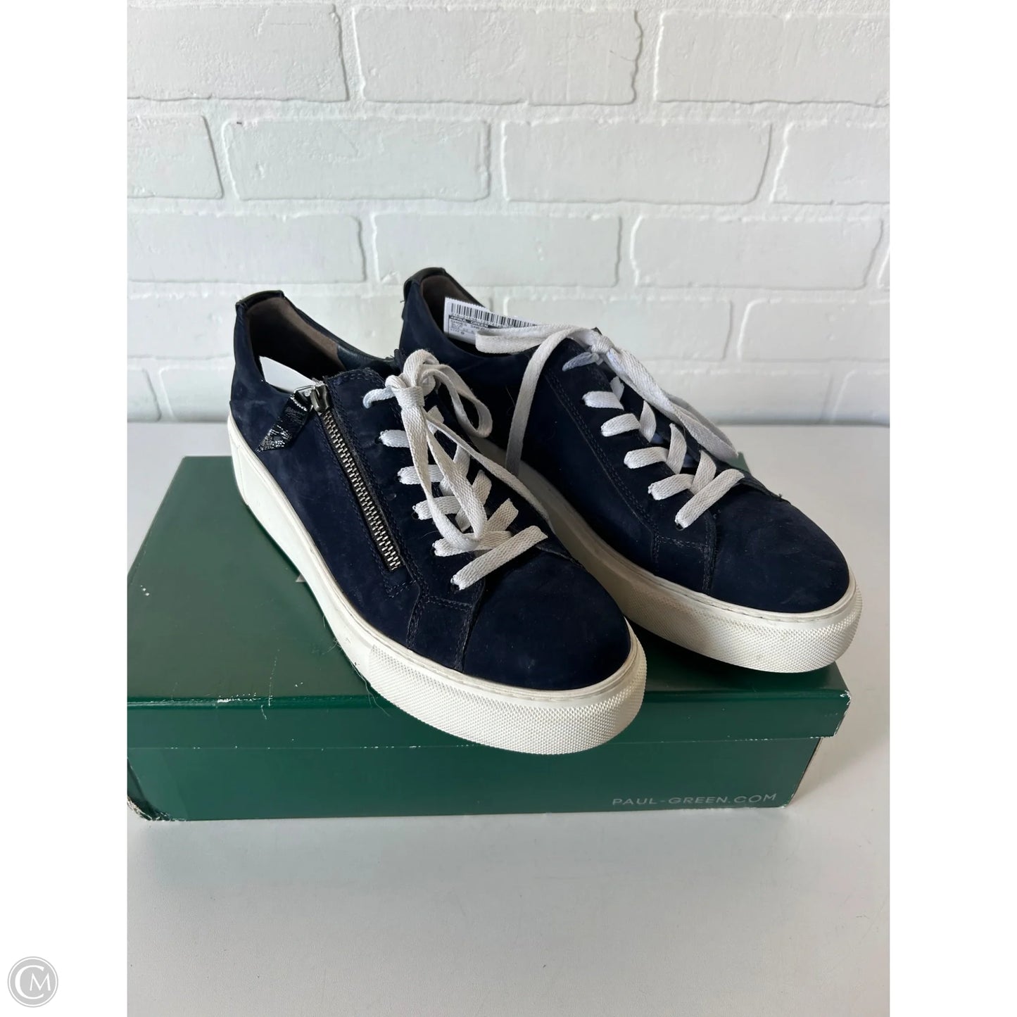 Shoes Sneakers By Paul Green In Blue, Size: 9