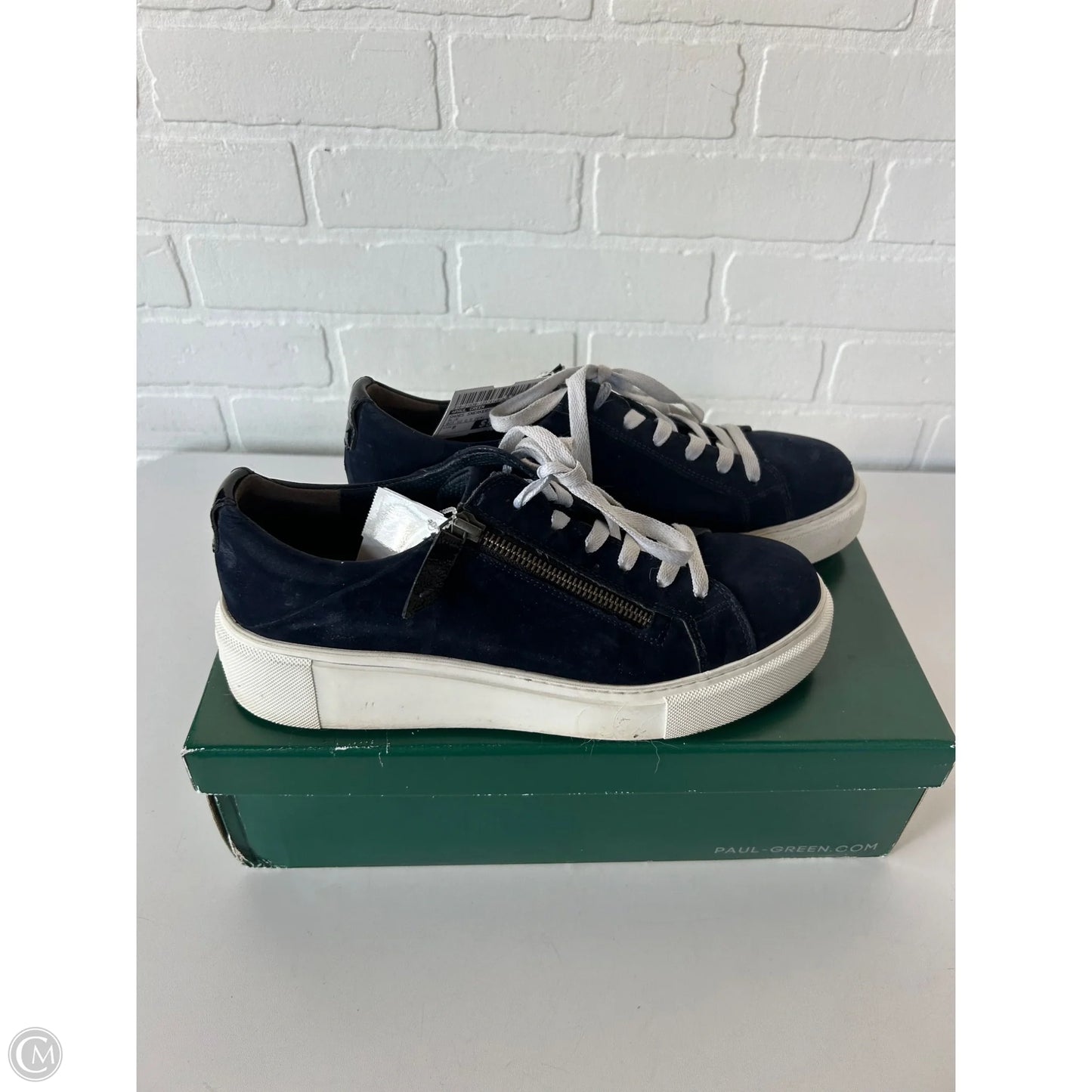 Shoes Sneakers By Paul Green In Blue, Size: 9