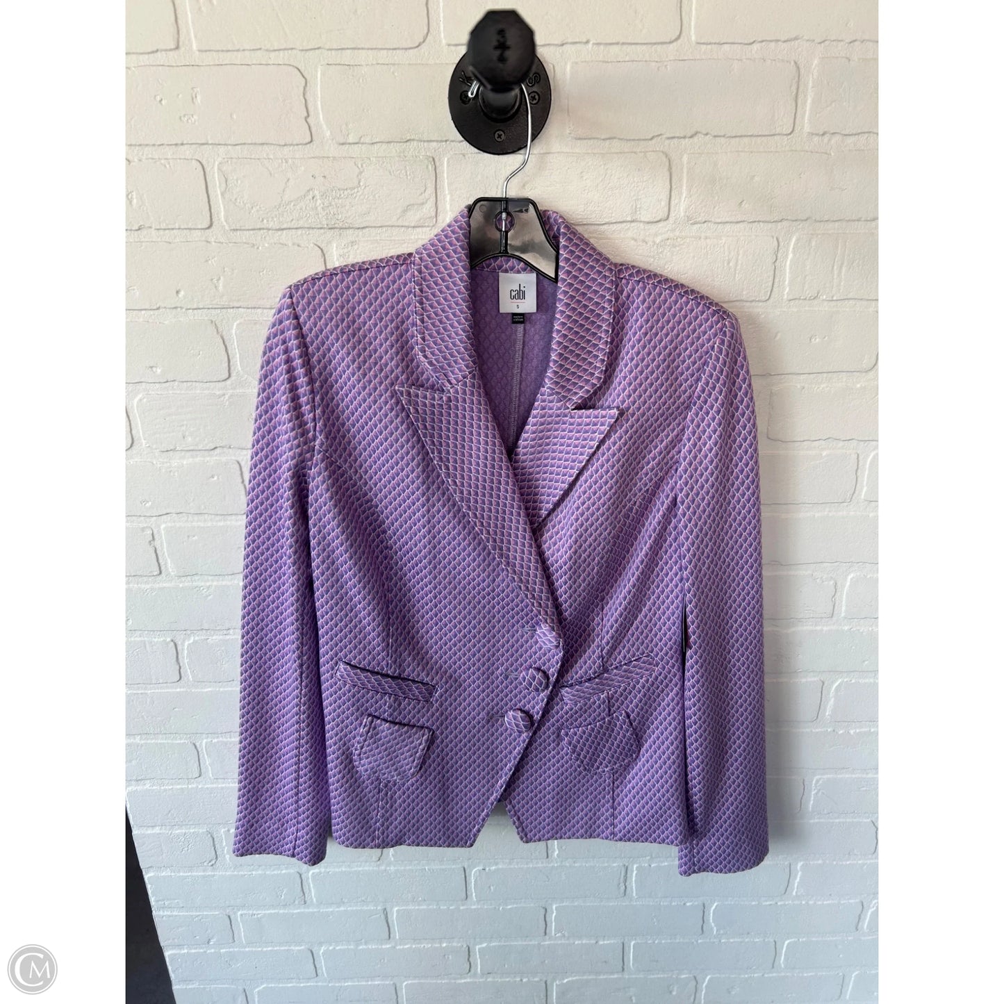 Blazer By Cabi In Pink & Purple, Size: S