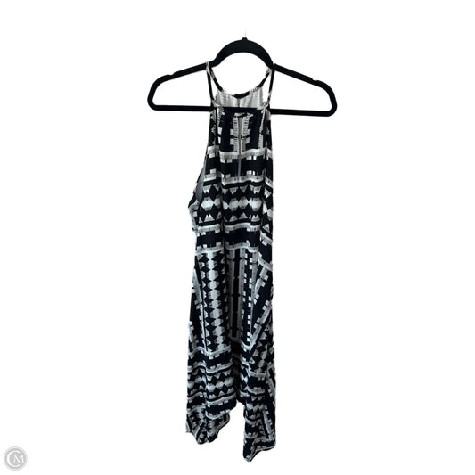 Dress Casual Midi By Peyton Jensen In Black & White, Size: L