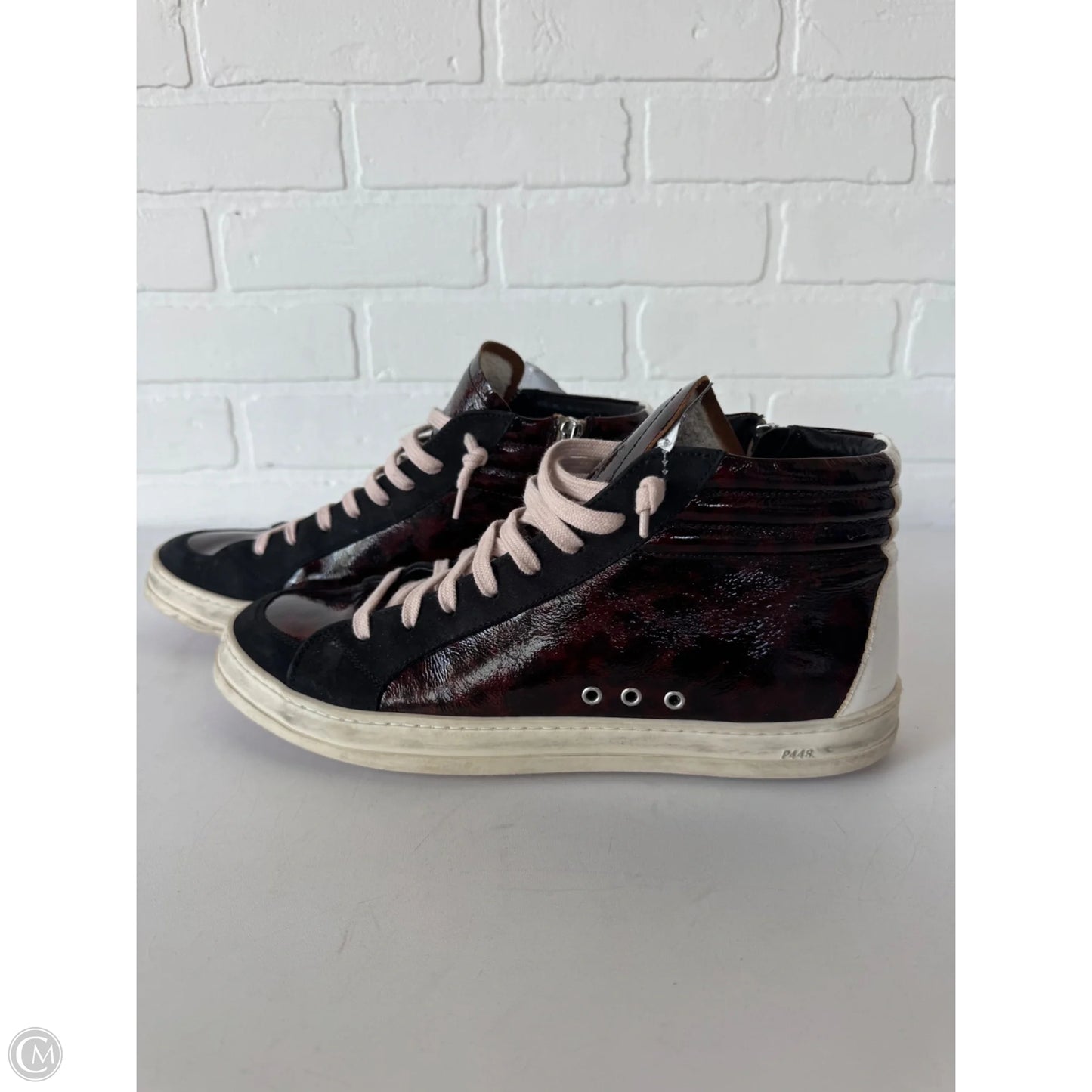 Shoes Sneakers By P448 In Black & Brown, Size: 11.5